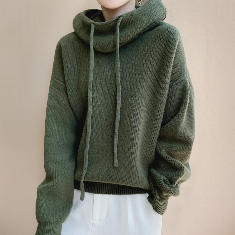 ISLA I LÄSSIGER ROLLKRAGENPULLOVER
