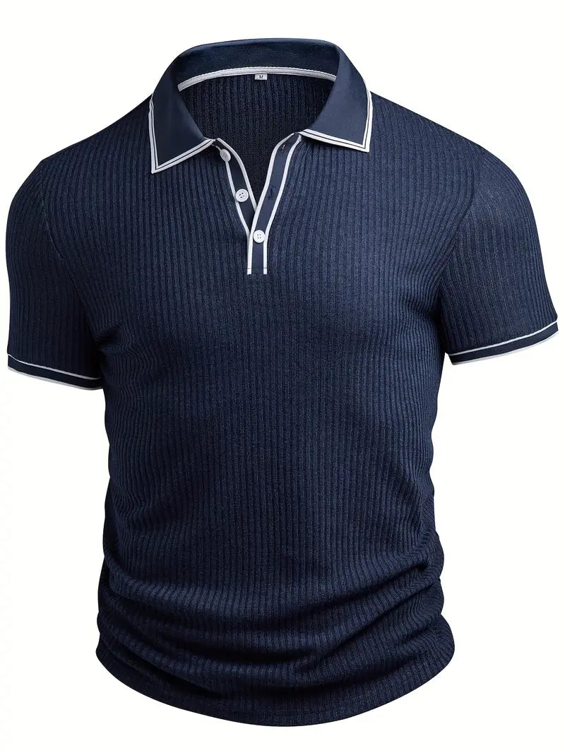 SEBASTIAN I STRUKTURIERTES POLOSHIRT