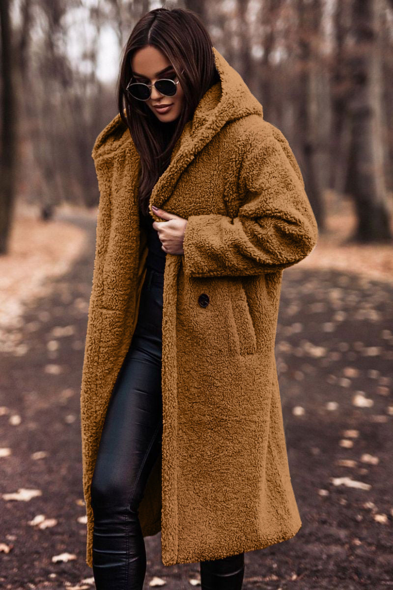 ADELINA I FRÜHLINGSMANTEL AUS FLEECE