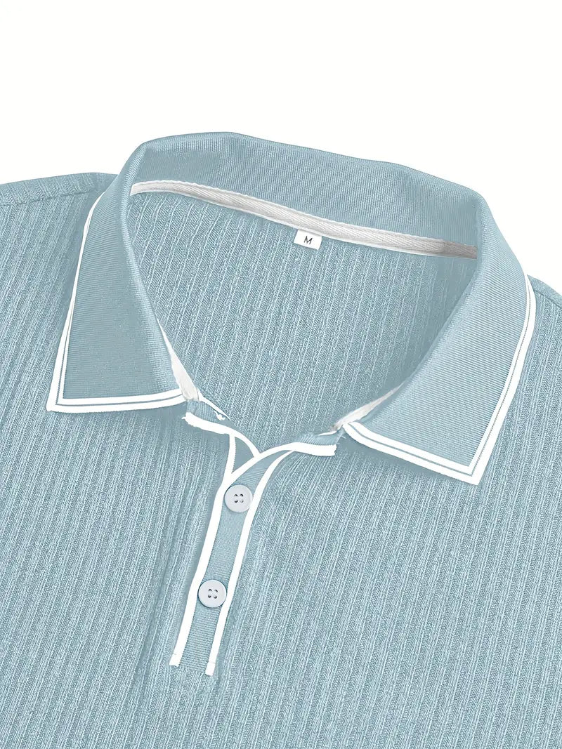 SEBASTIAN I STRUKTURIERTES POLOSHIRT