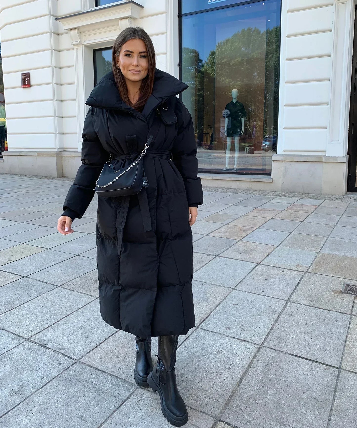 KARINA I GEFÜTTERTER WINTERMANTEL