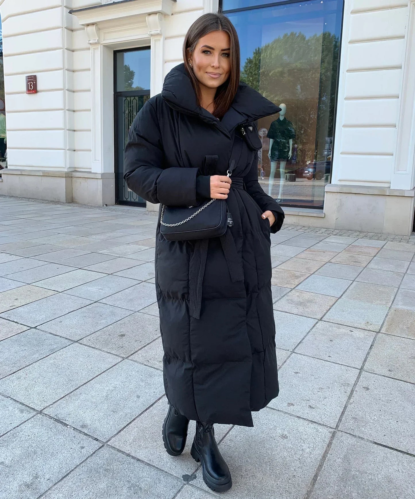 KARINA I GEFÜTTERTER WINTERMANTEL