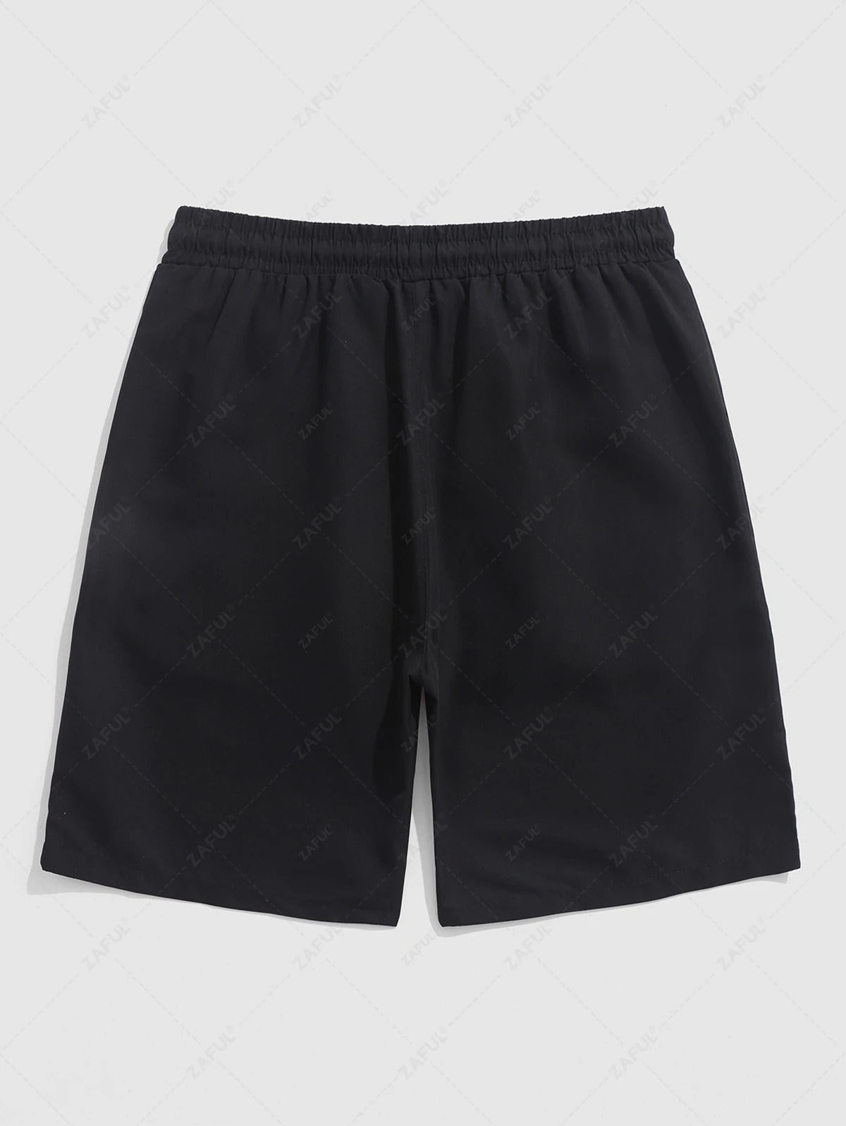 Das Grayson Cole – Crown K Grafik T-Shirt & Freizeit Shorts in Weiß