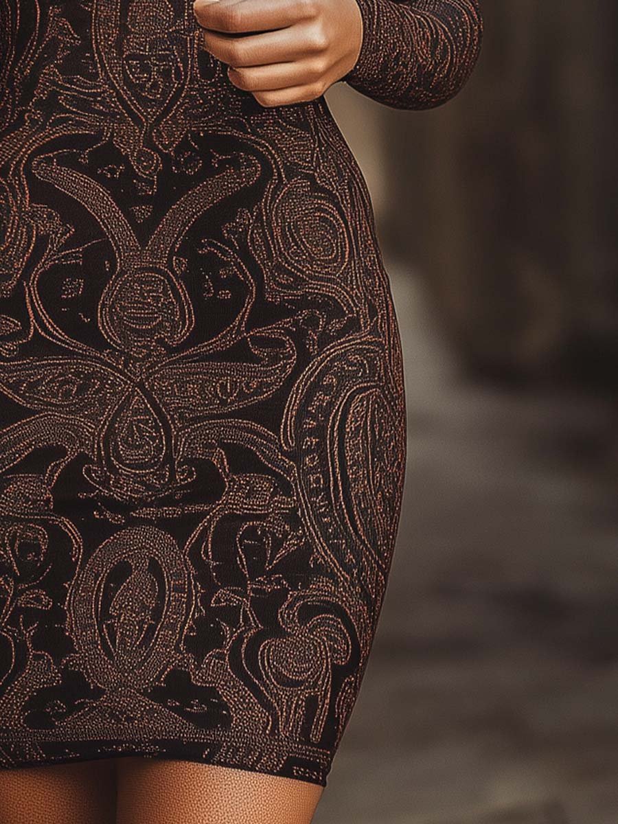 HANNA I VINTAGE BODYCON KLEID