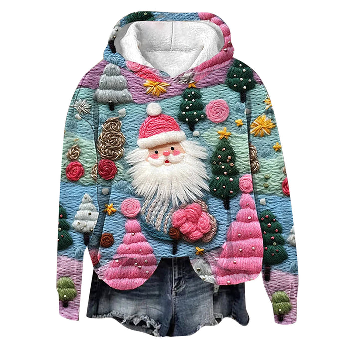 OLIVA I WEIHNACHTS-STRICKPULLOVER