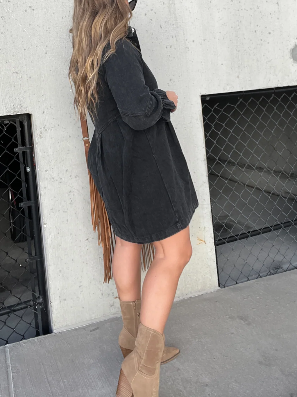 Eliana™ - Lässiges Denim-Kleid