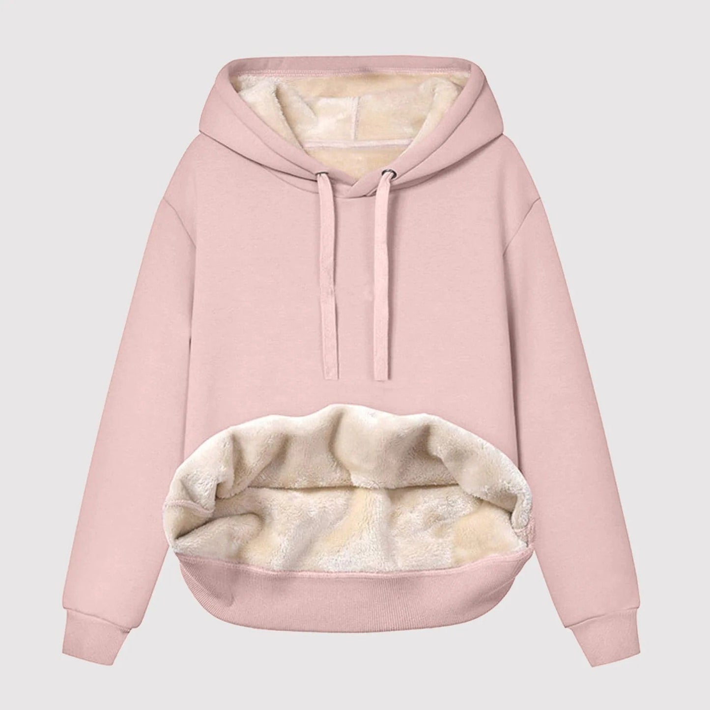 ELENOR I LÄSSIGER PULLOVER MIT KAPUZE