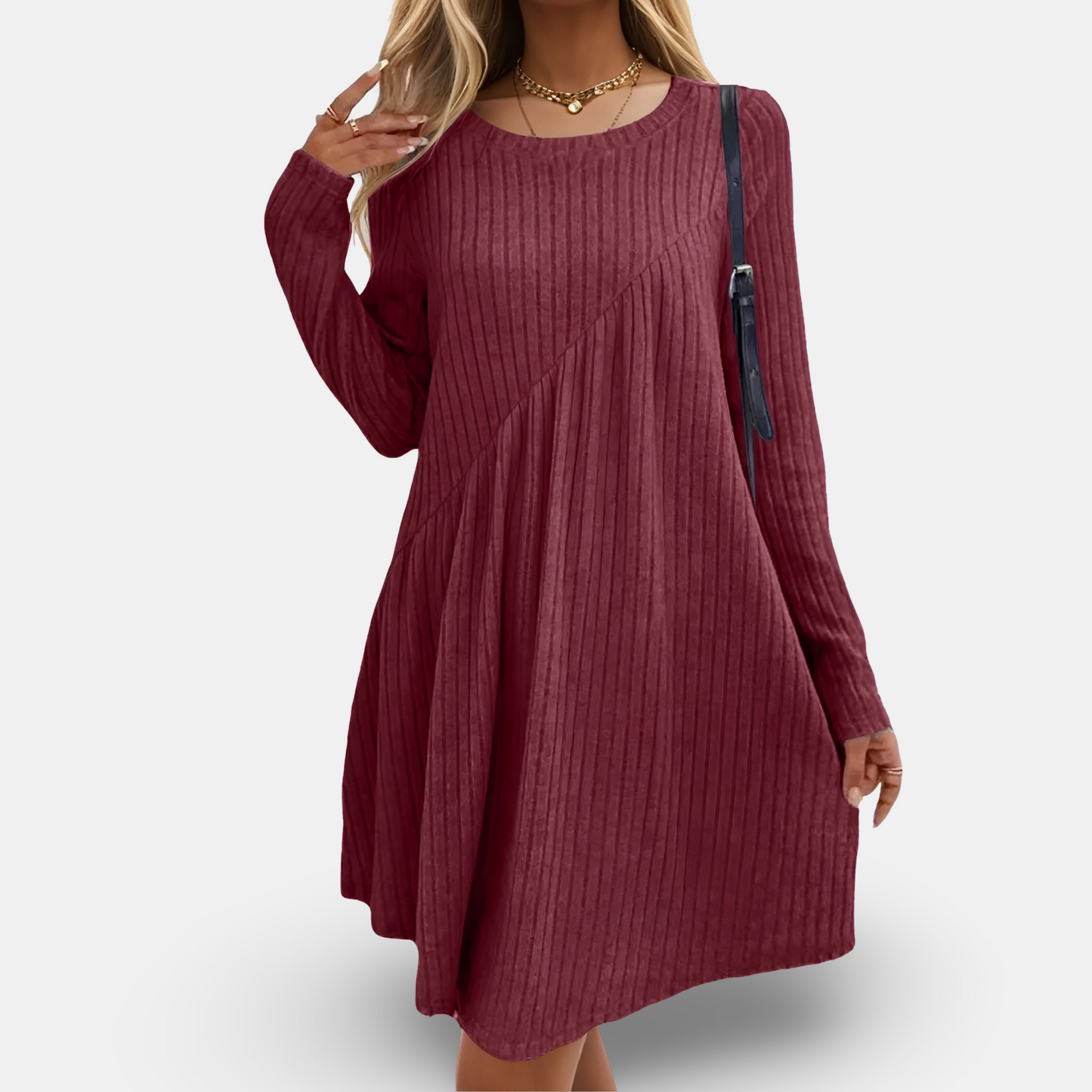 DORLE I PULLOVER-KLEID