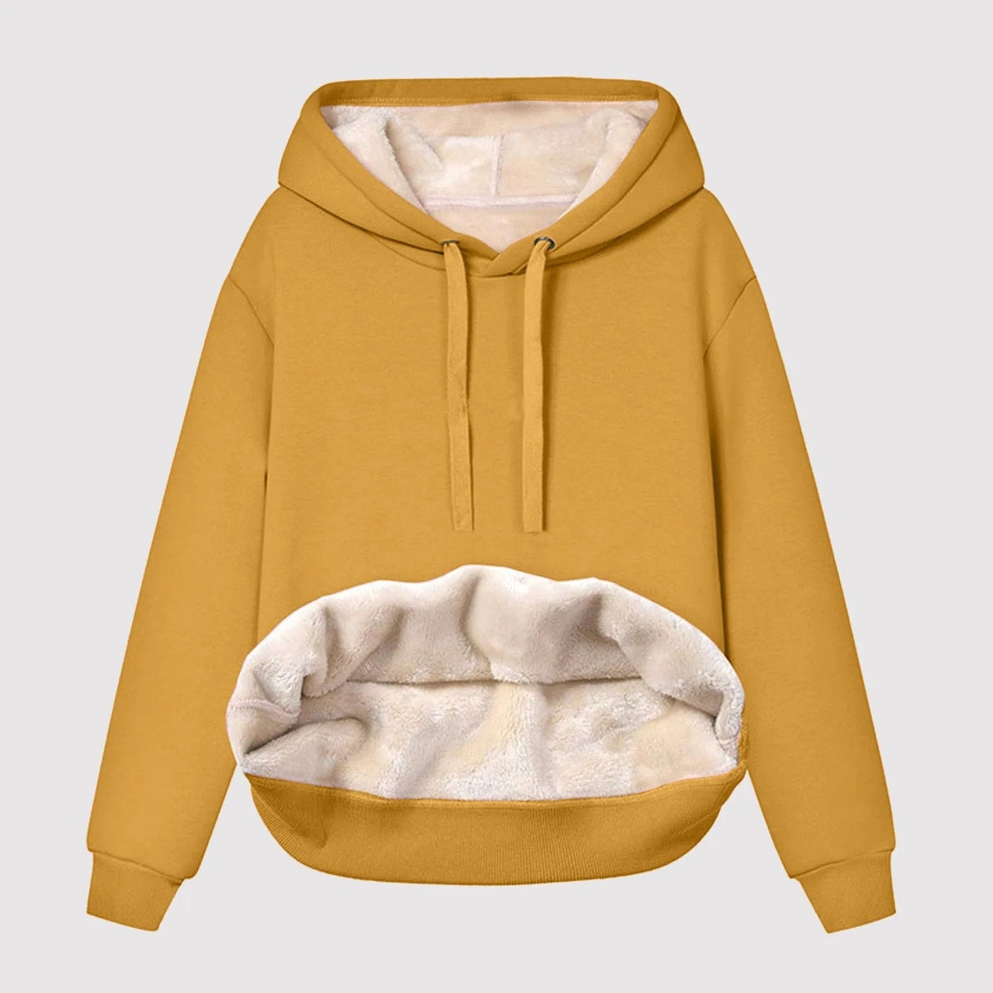 ELENOR I LÄSSIGER PULLOVER MIT KAPUZE