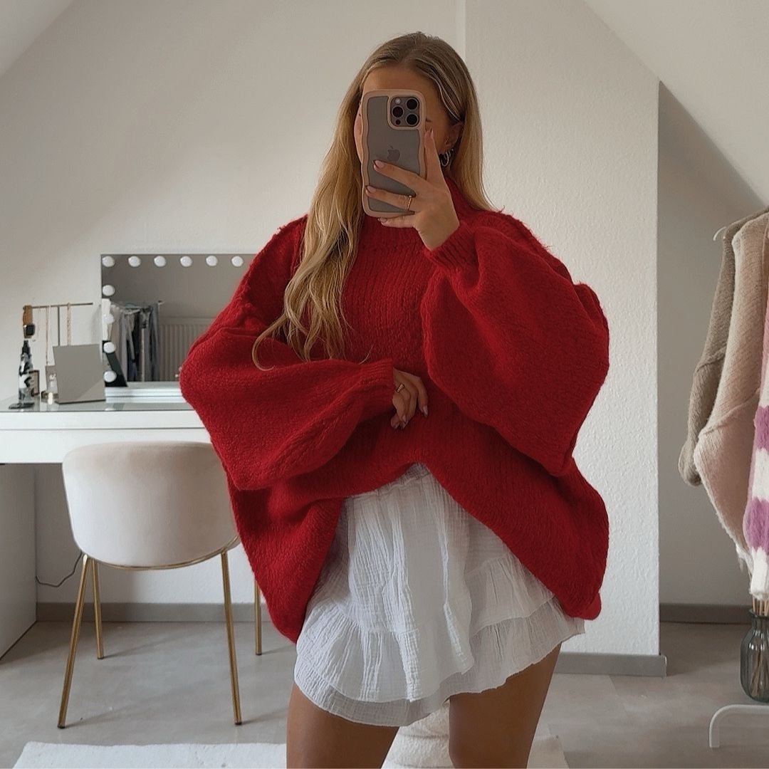 NORA I ÜBERGRÖßER STRICKPULLOVER