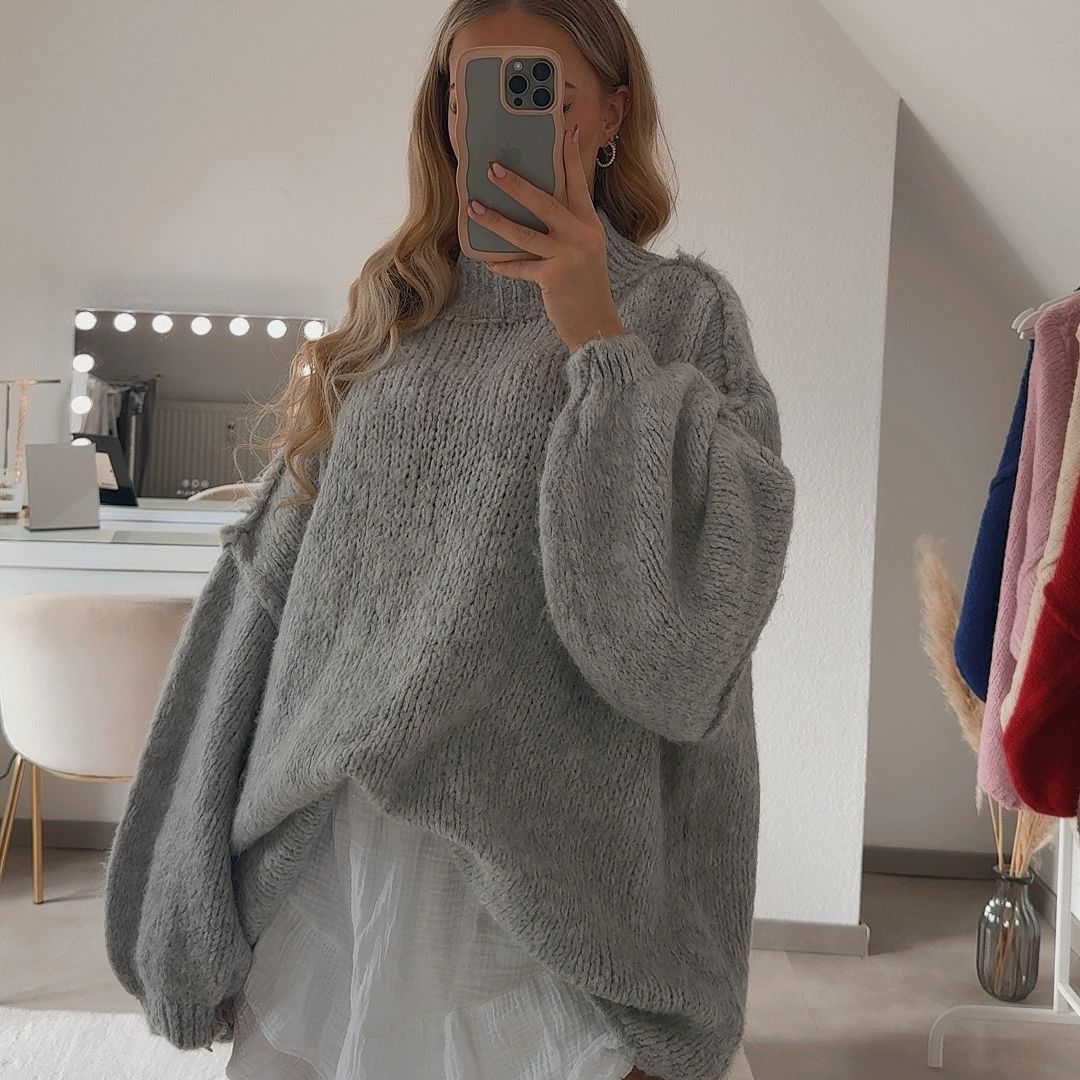 NORA I ÜBERGRÖßER STRICKPULLOVER