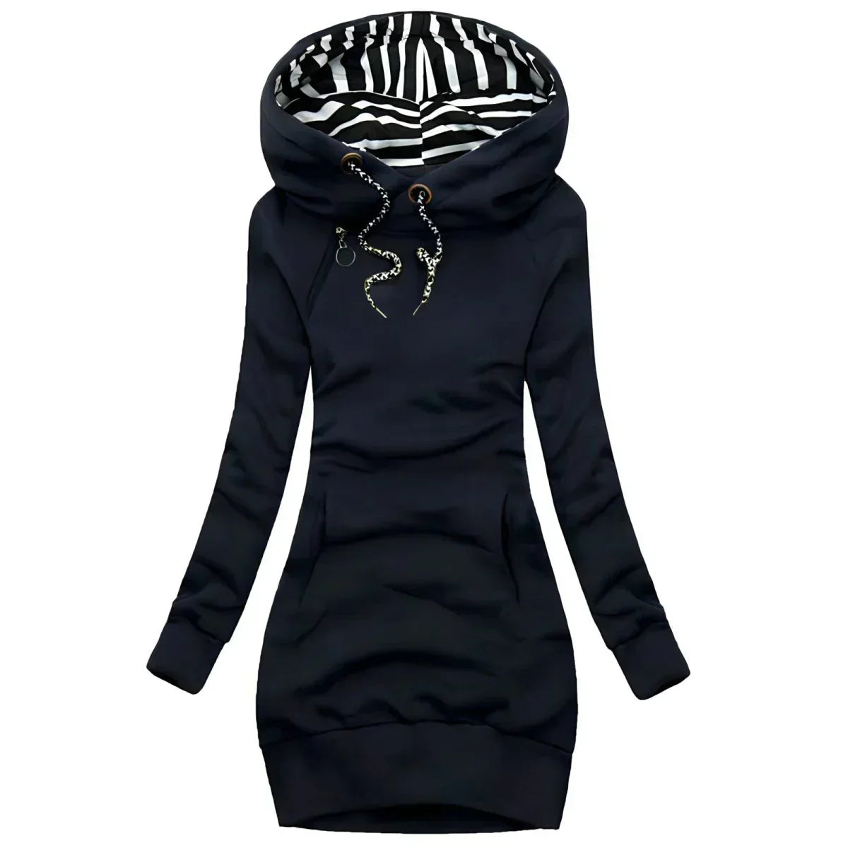 LEANA - WINTERPULLOVER MIT KAPUZE