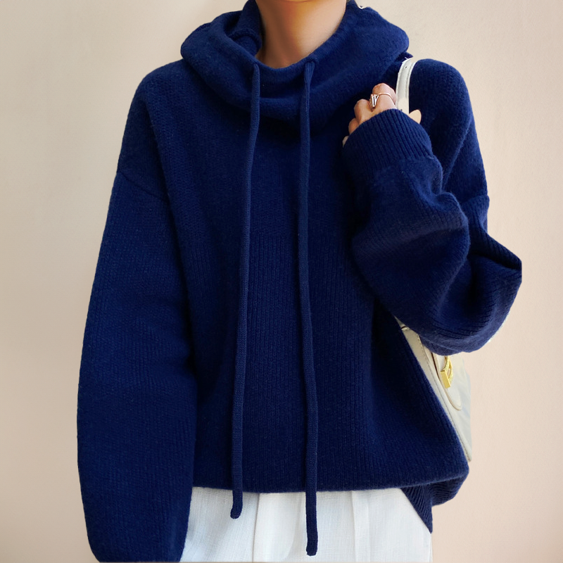 ISLA I LÄSSIGER ROLLKRAGENPULLOVER