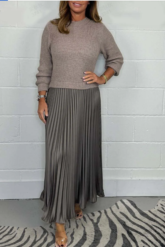 KATRIN I ELEGANTES PULLOVERKLEID