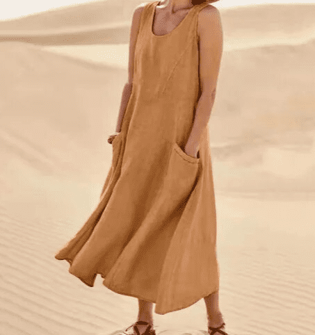 LULU™ - Elegantes Kleid mit Taschen