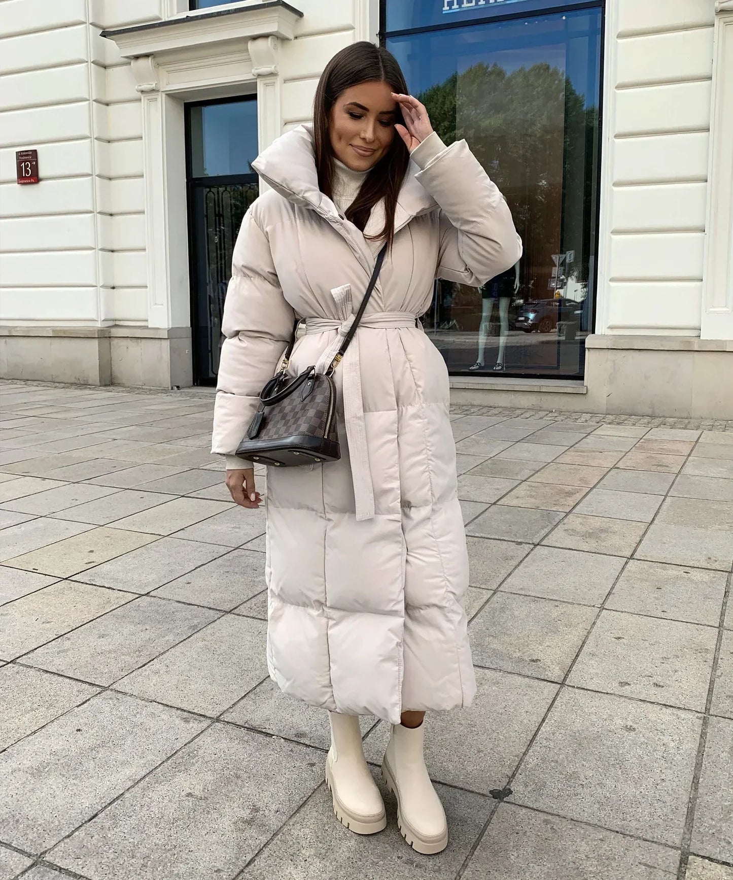 KARINA I GEFÜTTERTER WINTERMANTEL