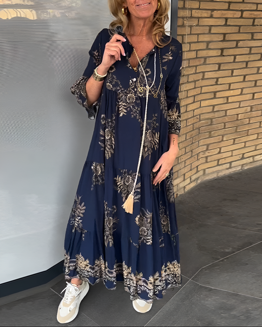 CARLOTTA I LÄSSIGES MAXIKLEID