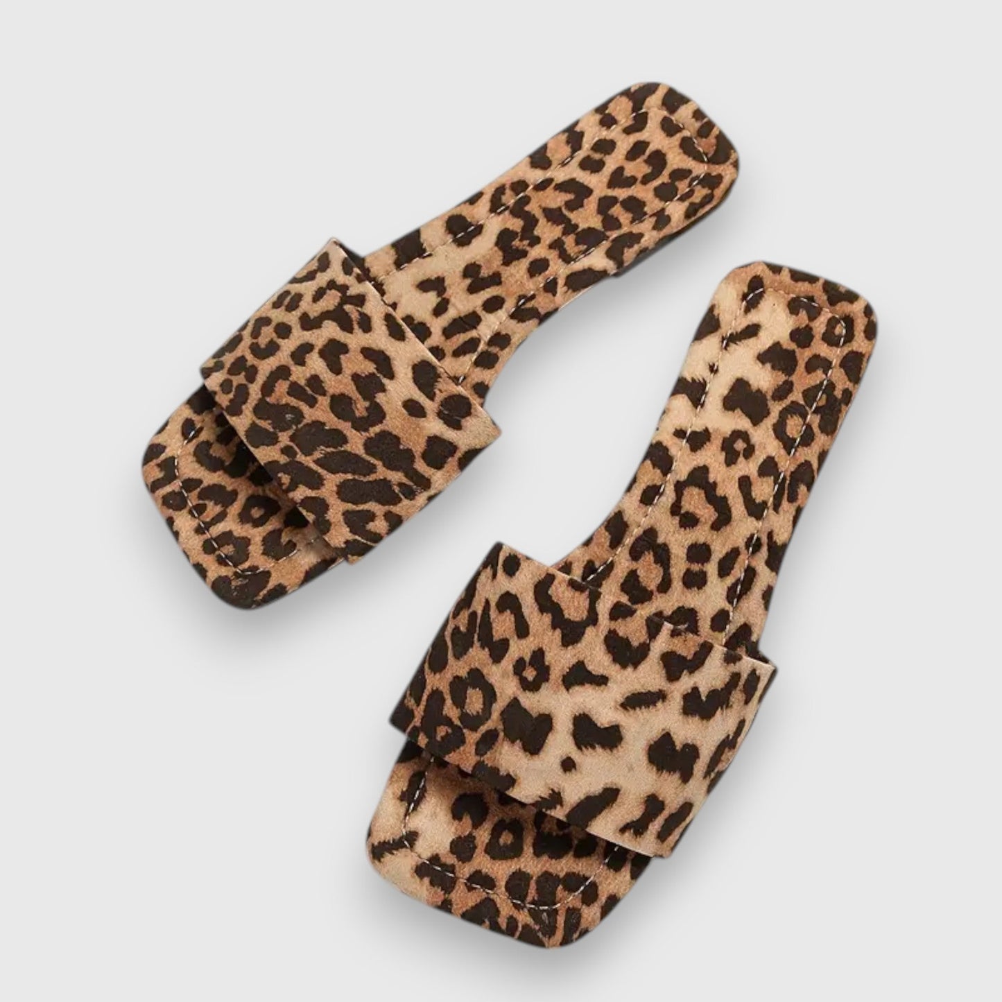 LUITFRIEDE I LEOPARDENMUSTER-FLAT-SANDALEN