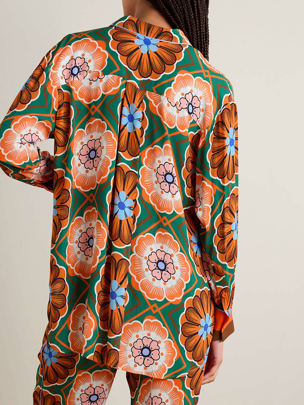 LOREI I TOP MIT VINTAGE-DRUCK