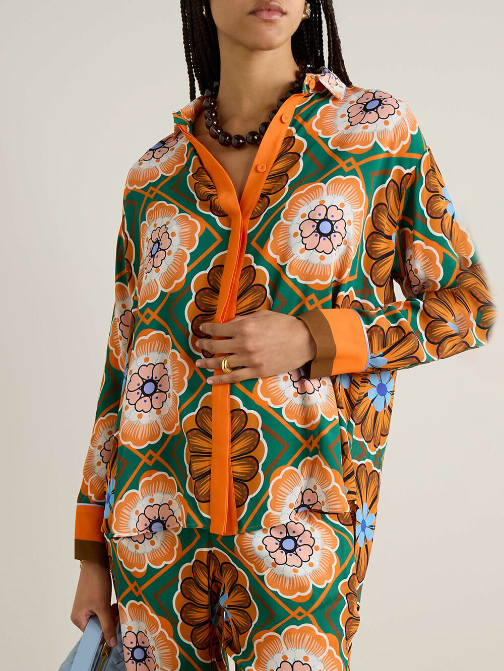 LOREI I TOP MIT VINTAGE-DRUCK