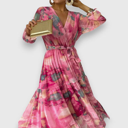 Marielle – Wickelkleid mit Blumenmuster