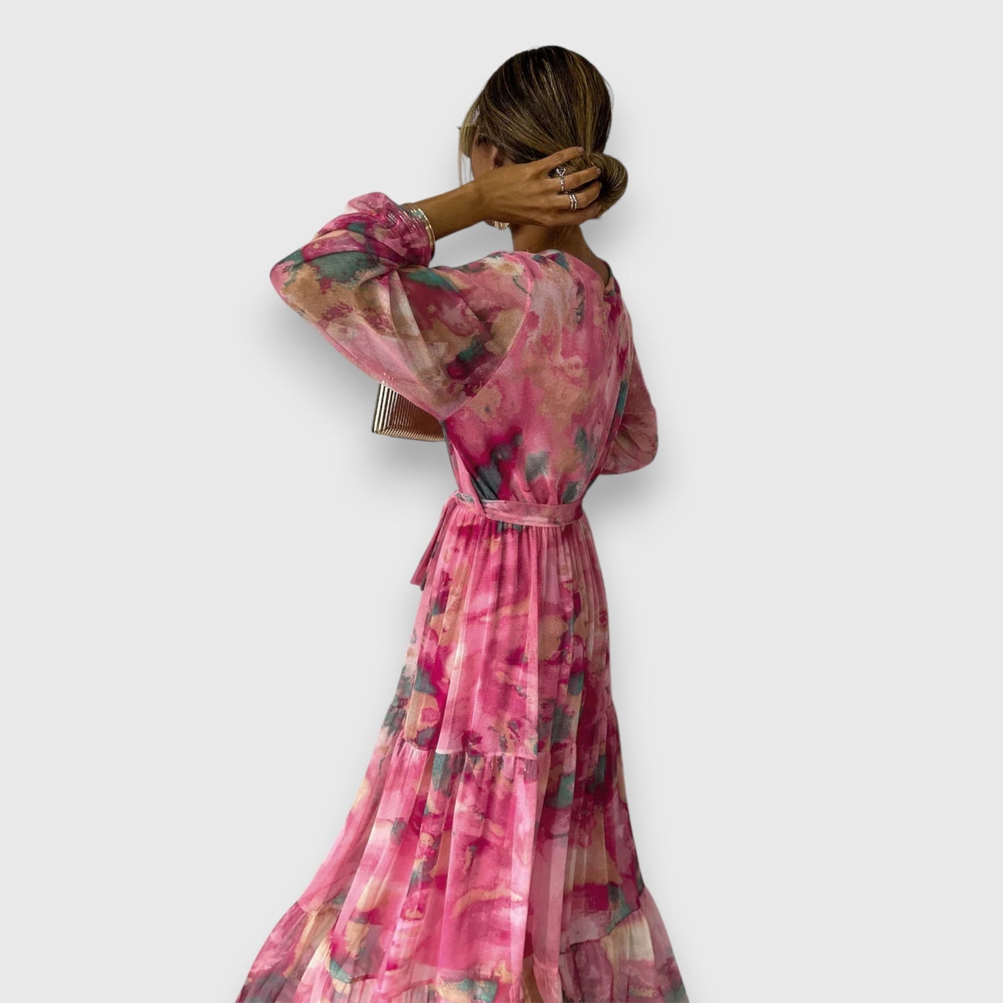 Marielle – Wickelkleid mit Blumenmuster