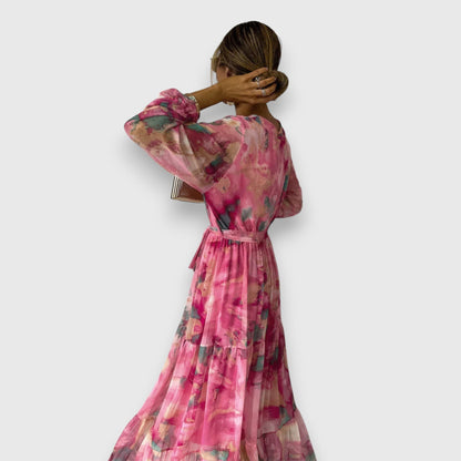 Marielle – Wickelkleid mit Blumenmuster