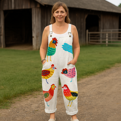 MINNA I VINTAGE BEDRUCKTER JUMPSUIT