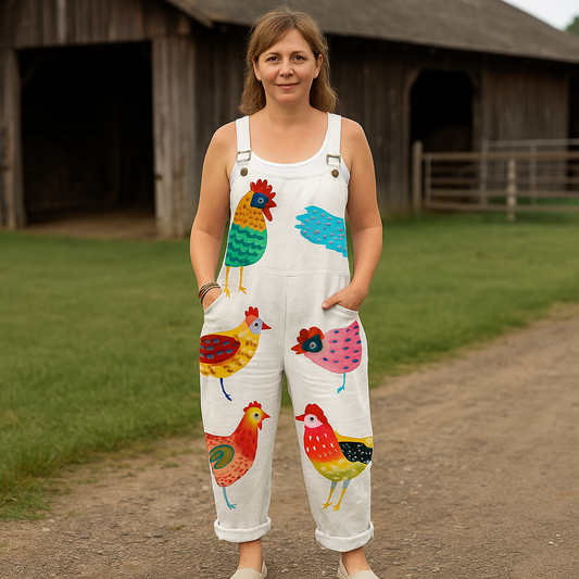 MINNA I VINTAGE BEDRUCKTER JUMPSUIT