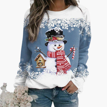 ZINA I PULLOVER MIT WEIHNACHTSMOTIV
