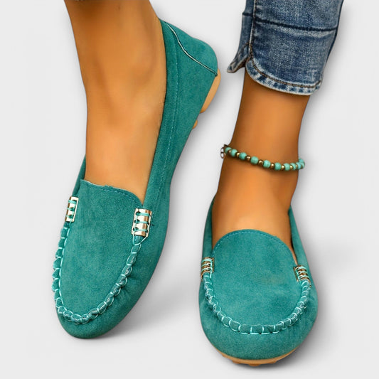 Sabrina | Premium Stoff Mokassin