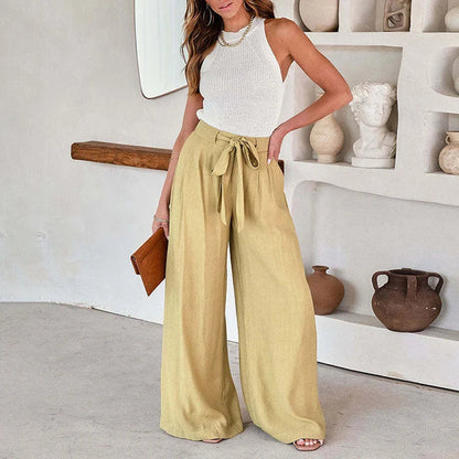 NELLMARI I SCHLABBERHOSE MIT GÜRTEL