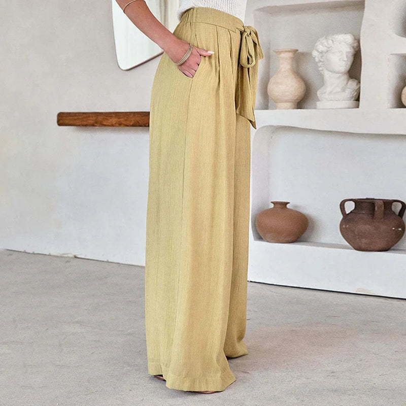 NELLMARI I SCHLABBERHOSE MIT GÜRTEL