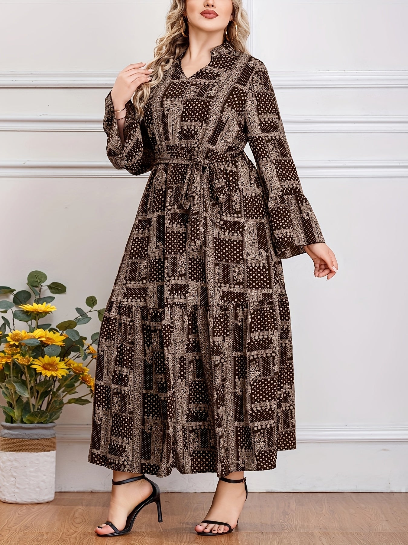 RICGARD I KLASSISCHES MAXIKLEID