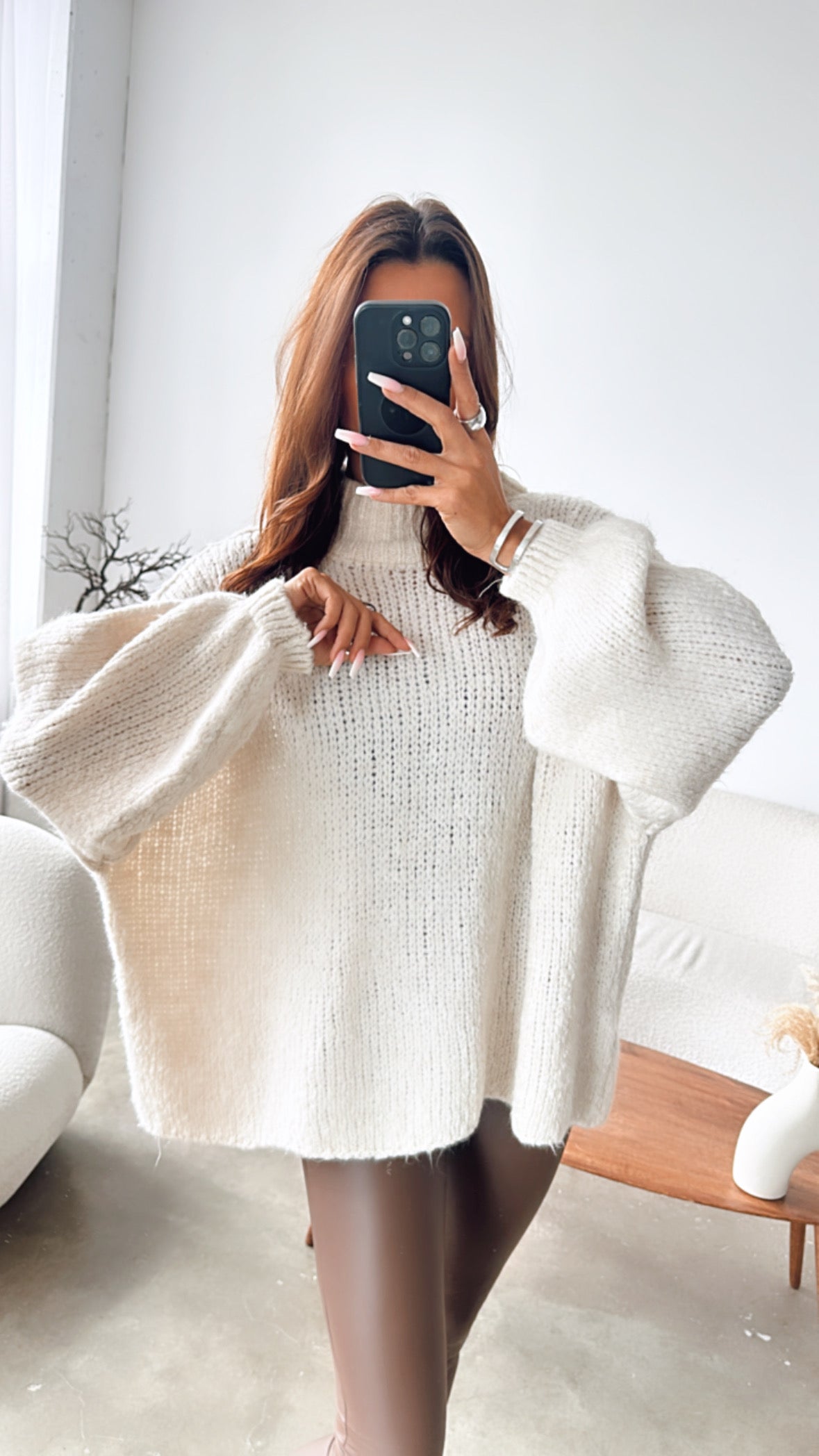AGNES I ÜBERGRÖßER STRICKPULLOVER