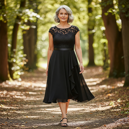 BRUNNHILDE I LÄSSIGES MIDIKLEID