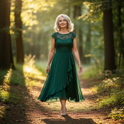 LUCINDA I MODERNES MIDIKLEID