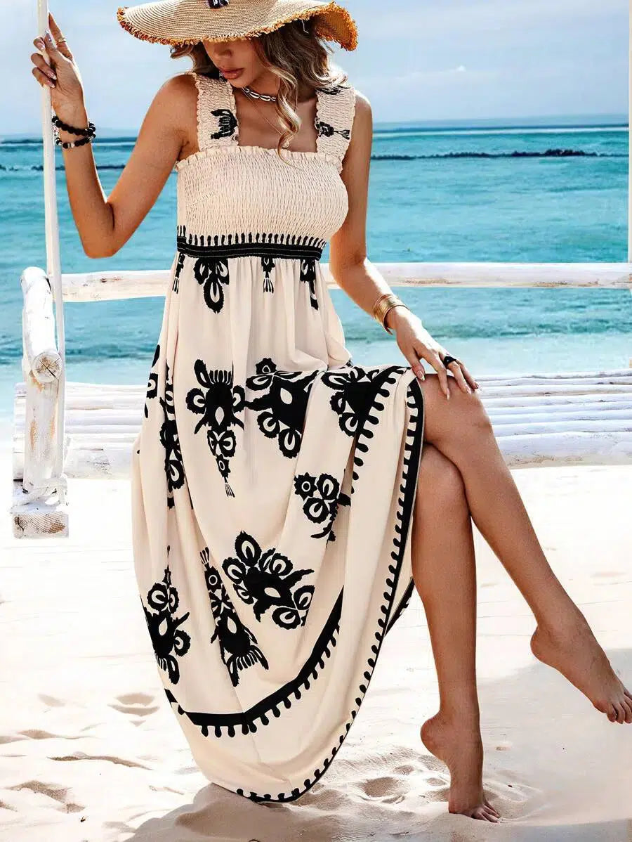 ZARA I MAXI STRANDKLEID