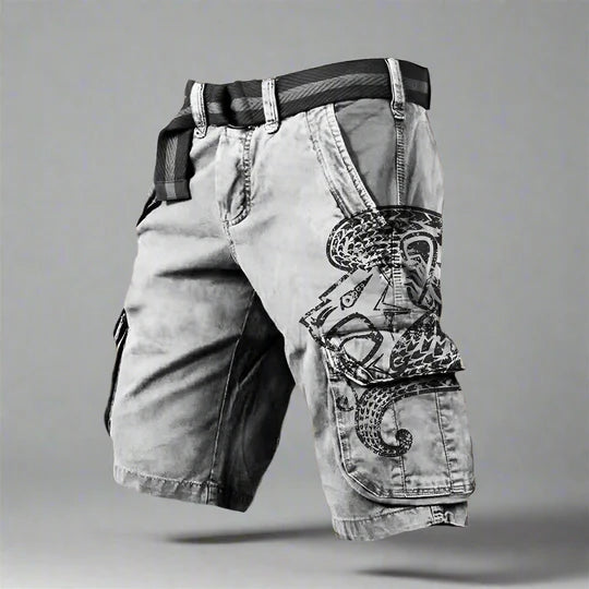 EMIL I STYLISCHE VINTAGE-CARGO-SHORTS