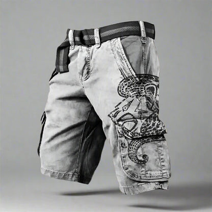 EMIL I STYLISCHE VINTAGE-CARGO-SHORTS