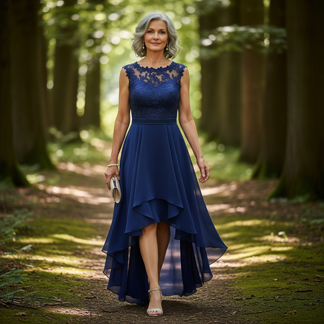 LUCILLE I ELEGANTES ÄRMELLOSES KLEID