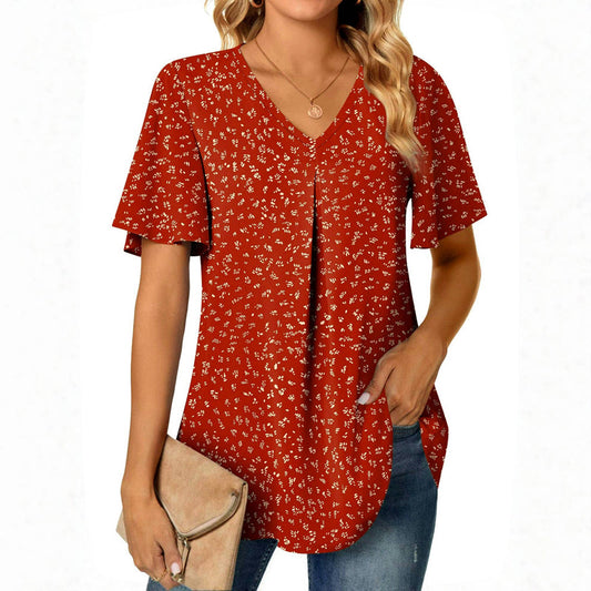 Vintage Lässige Bluse