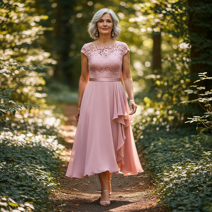 BRUNNHILDE I LÄSSIGES MIDIKLEID