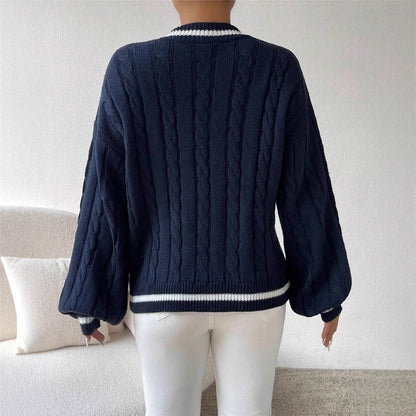 CLARISSA I V-AUSSCHNITT STRICKPULLOVER
