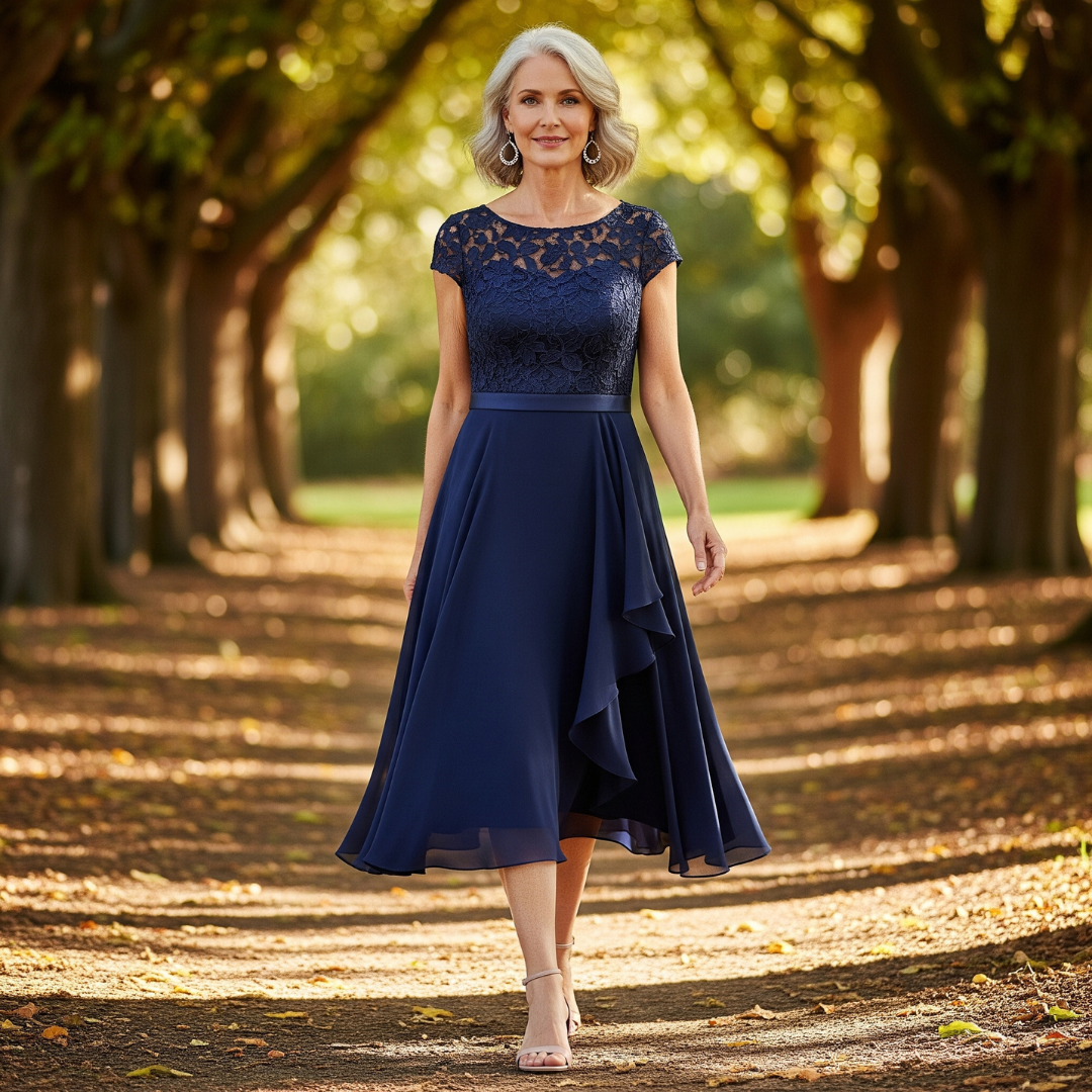 BRUNNHILDE I LÄSSIGES MIDIKLEID