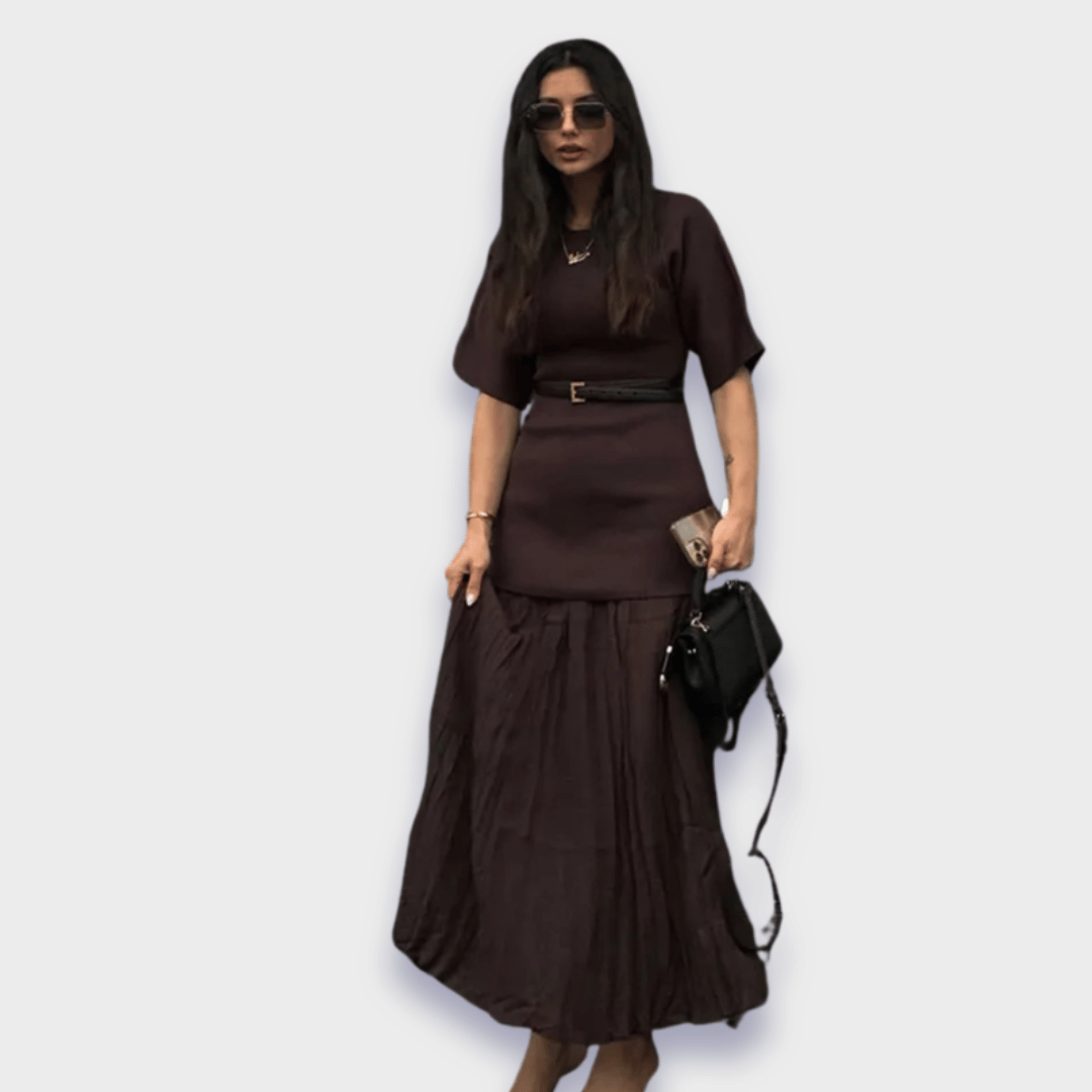 ZELINDA I LUXURIÖSES MAXIKLEID