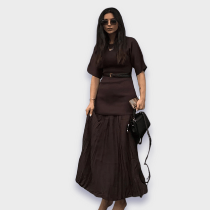 ZELINDA I LUXURIÖSES MAXIKLEID