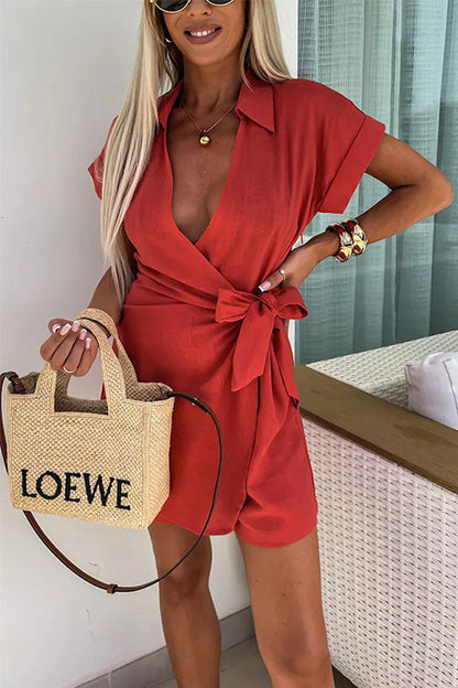 Nina™ — Trendy Jumpsuit aus Leinen und Baumwolle