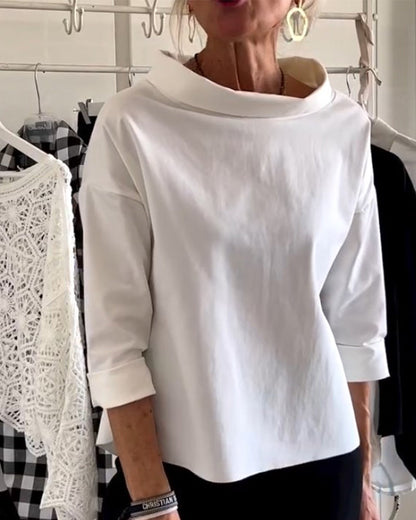Elowen | Comfortable 3/4 Sleeve Blouse