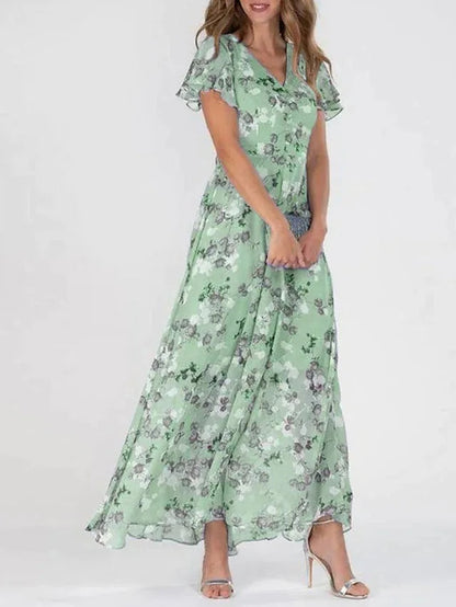 AURELIA I GLAMOURÖSES BLUMENKLEID